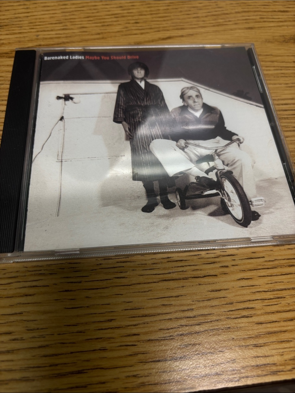 Maybe You Should Drive CD — Black/Clear Jewel Case